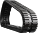 set of 2 13" heavy duty multi-bar pattern rubber track (320x86bx50)