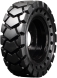 set of 4 30x10-16 (10-16.5) extreme duty traxter hard and soft surface solid rubber skid steer tires - 8x8 bolt rim