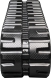 set of 2 16" standard duty c pattern rubber track (400x86bx53)