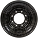 set of 4 titan wheels 16.5x9.75 - 7 1/4" offset 8x8 bolt black