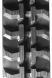 set of 2 9" bridgestone extreme duty rubber track (230x96x31) mx pattern