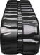 set of 2 18" bridgestone extreme duty block pattern rubber tracks (450x86bx52)