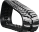 set of 2 9" standard duty c pattern rubber track (230x72x39)