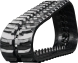 set of 2 9" standard duty c pattern rubber track (230x72x39)