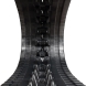 set of 2 7" camso extreme duty hxd pattern rubber tracks (180x72x41)