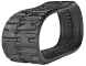 set of 2 16" camso extreme duty hxd pattern rubber tracks (400x86bx56)