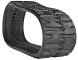 set of 2 16" camso extreme duty hxd pattern rubber tracks (400x86bx52)