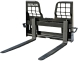 heavy duty walk through pallet forks 5500 lb. rated | berlon