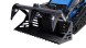 mini skid steer rock grapple bucket | blue diamond