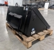 44" mini skid steer bucket 20" high back | blue diamond attachments