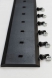 broom, pick up series, bolt on cutting edge, 72" - includes mounting hardware