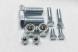 power rake hydraulic angle kit hardware pack - 2ea 3 bolts, 2 nylock nuts