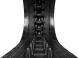 set of 2 13" heavy duty multi-bar pattern rubber track (320x86bx52)