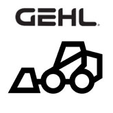 skid steer attachments for gehl