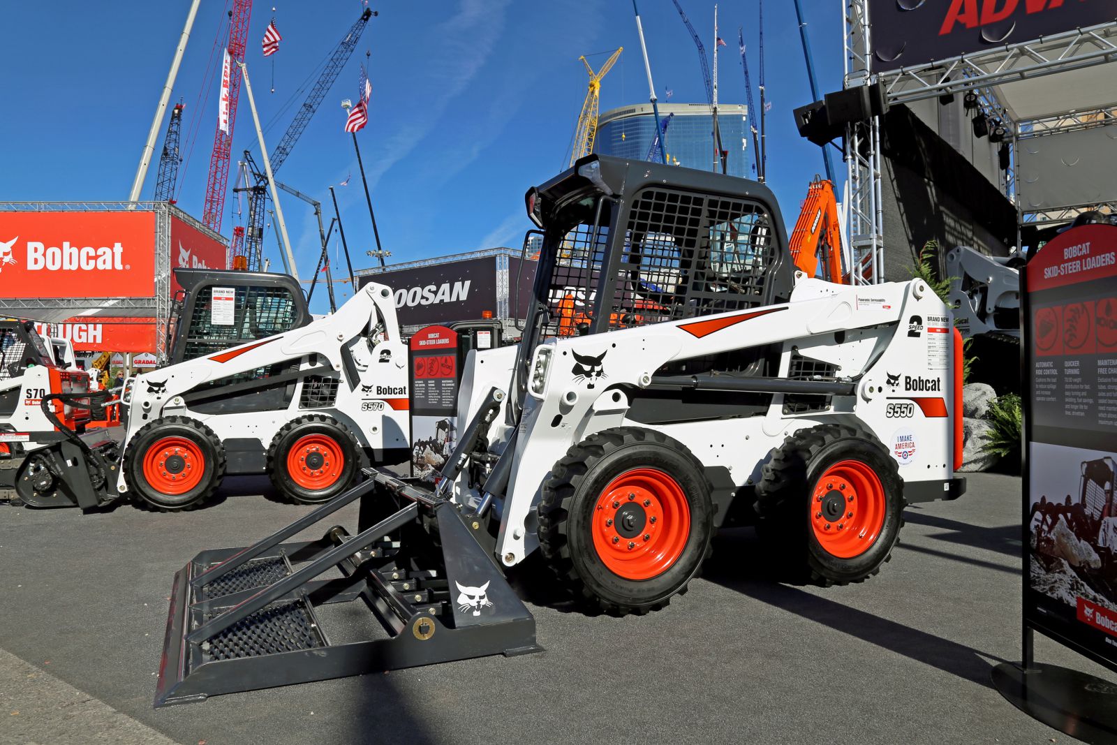 What's the scoop on the history of compact skid steers?