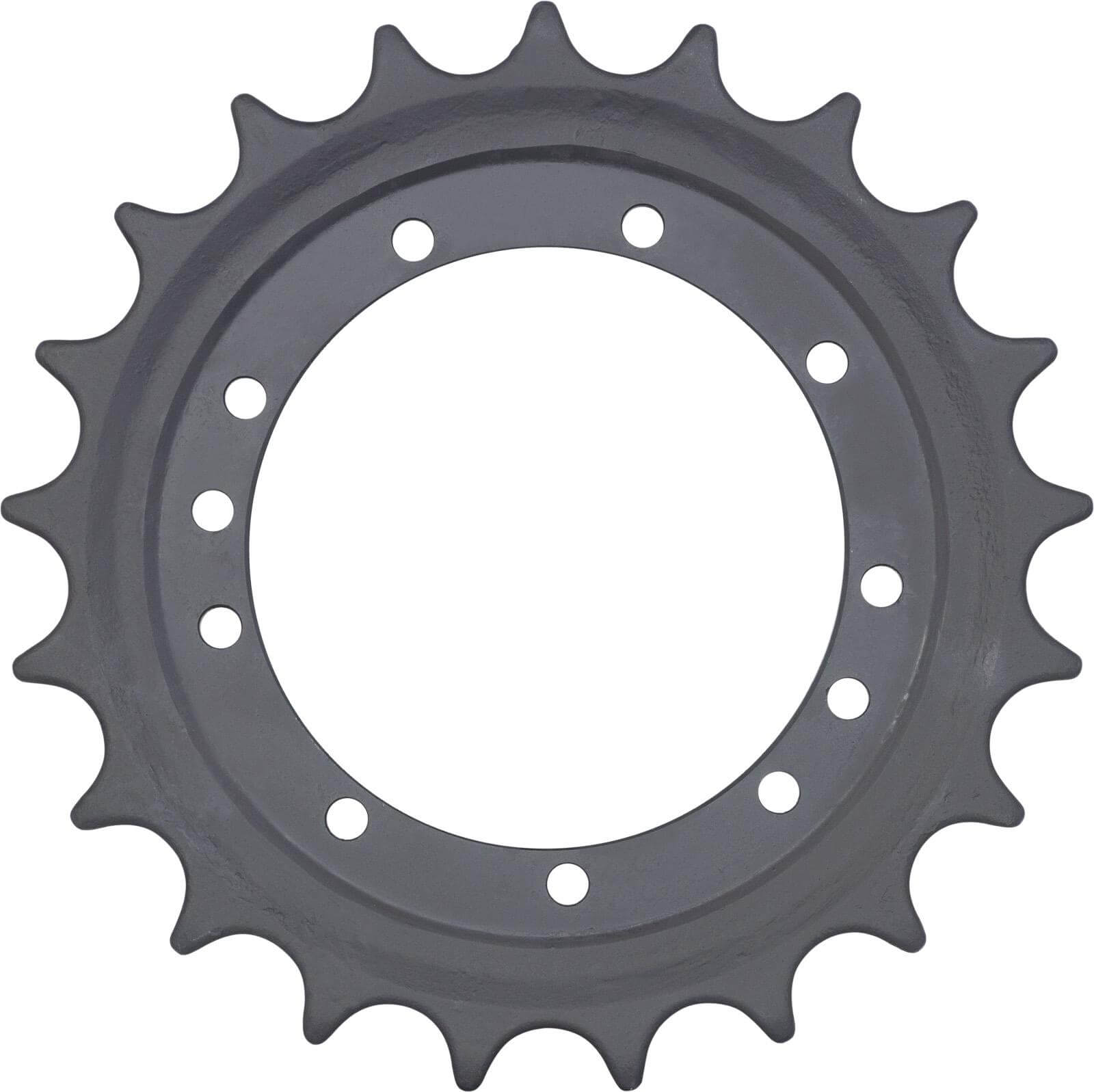 kubota kx71-3s track sprocket 21 teeth - 11 bolt hole