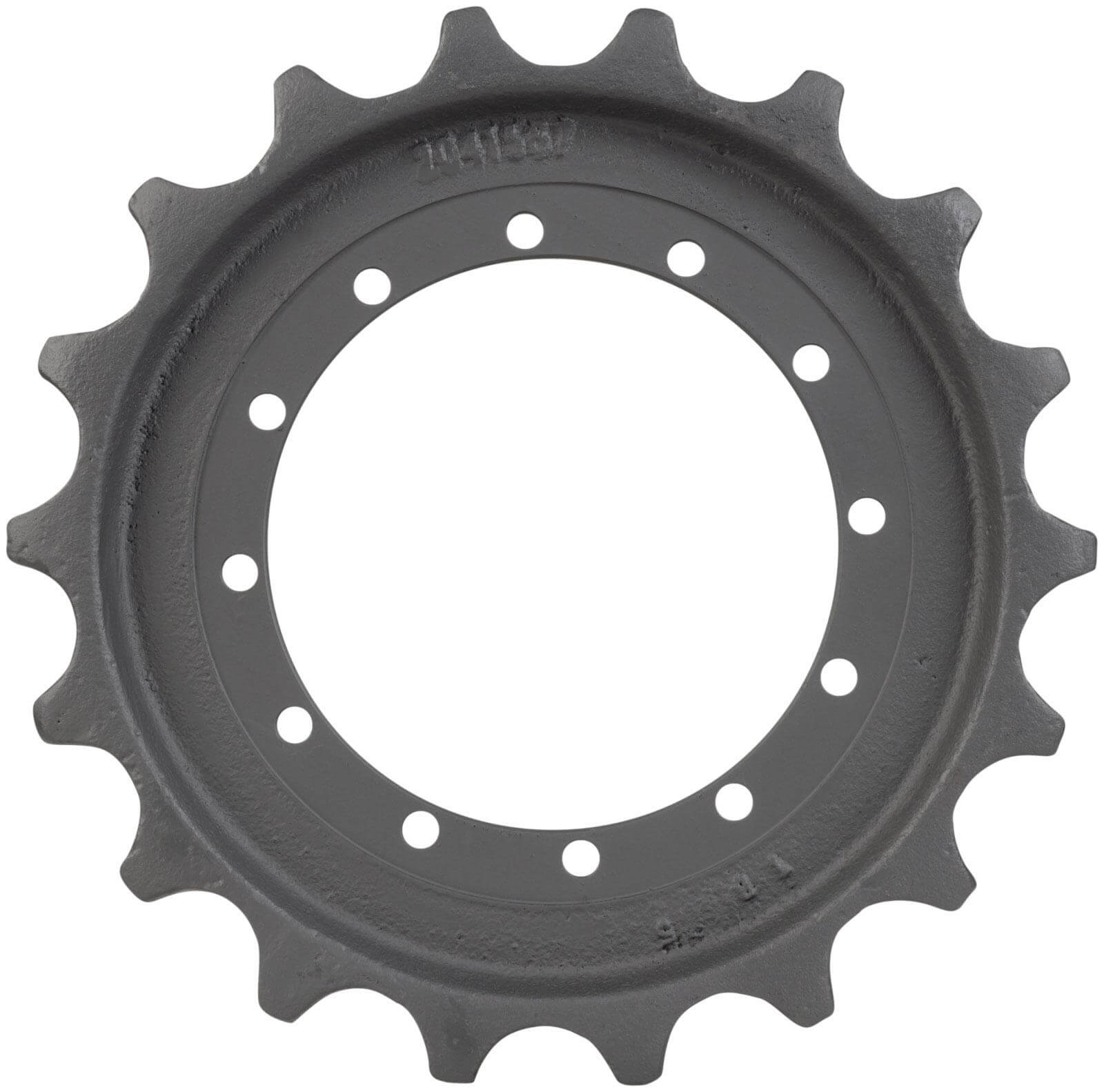 komatsu pc50mr-2 track sprocket 19 teeth - 18 bolt hole