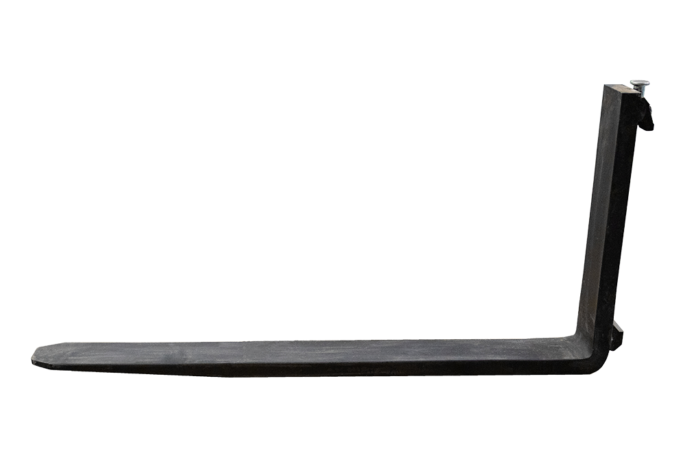 pallet fork tine only, 1 3/8" x 4" x 48" std class 2 (4,200 lb cap./pair)