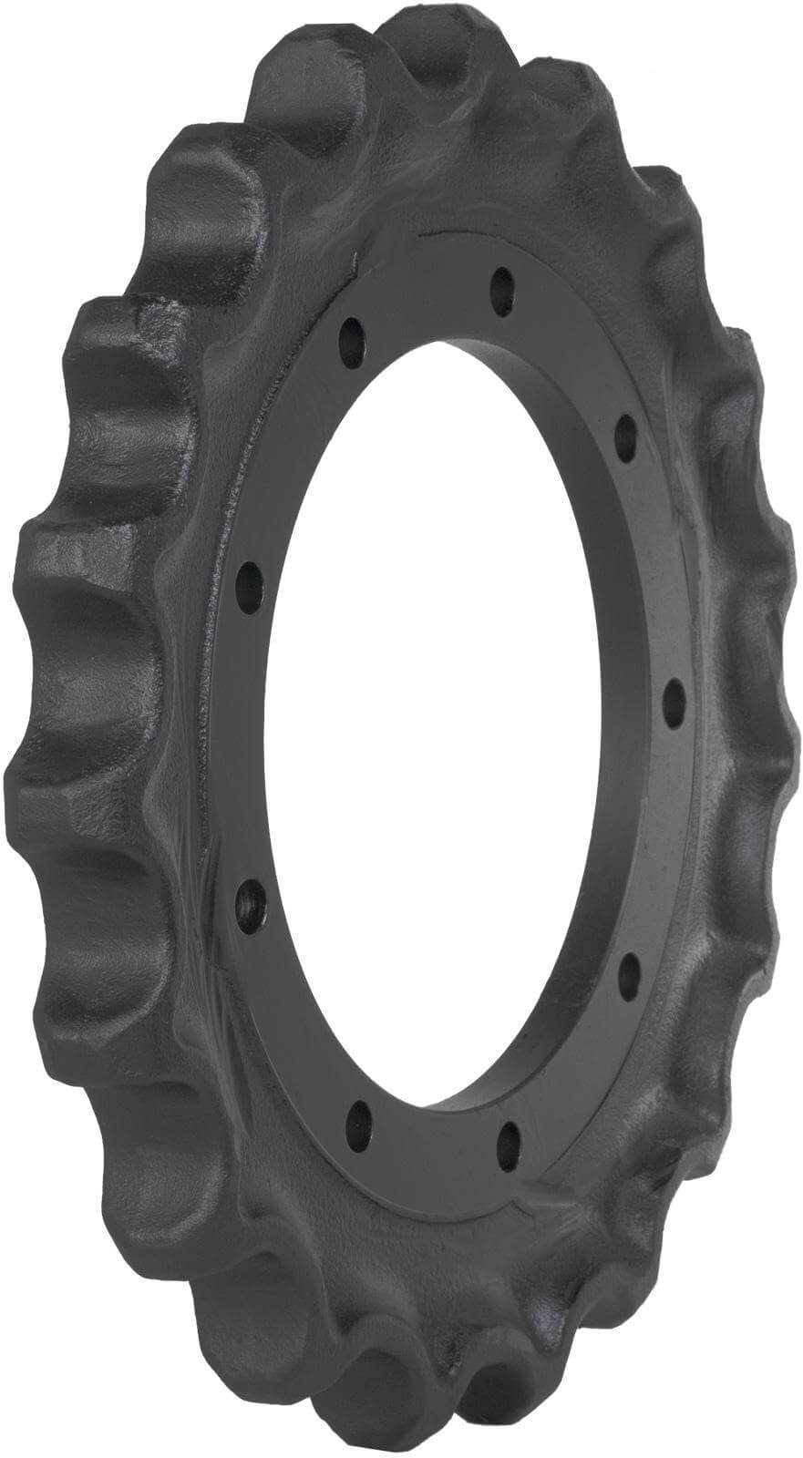 kubota kx057 track sprocket 21 teeth 9 bolt hole