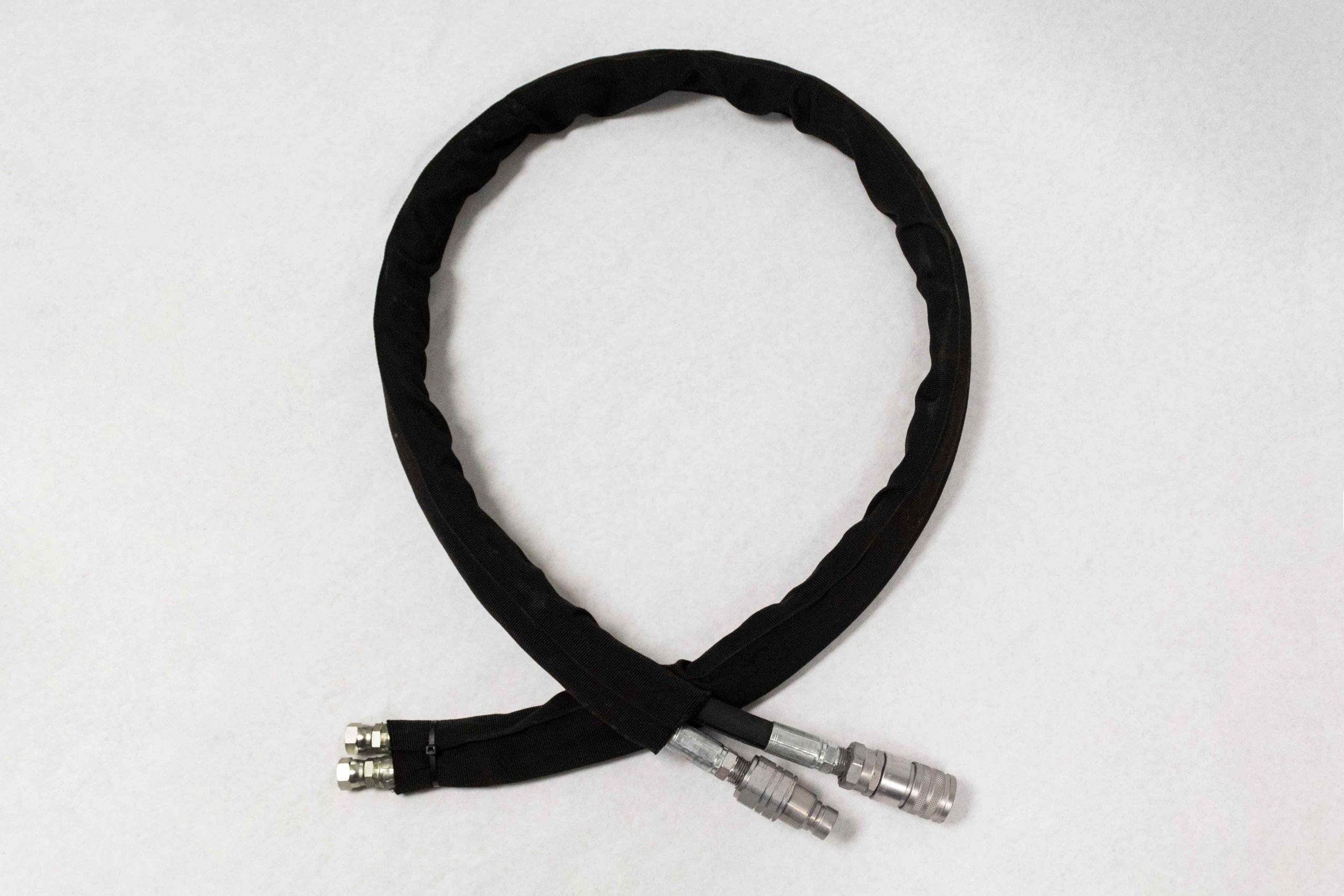 power rake hd series 2 hose kit for manual angle 78" hoses