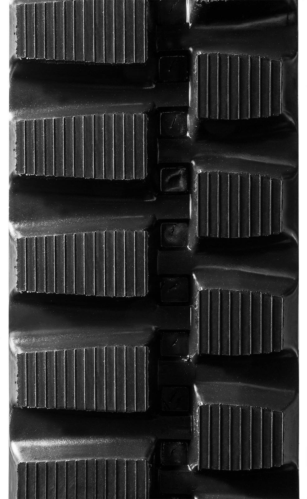 komatsu pc30fr-2 set of 2 12" heavy duty block tread rubber tracks (300x55.5x82)