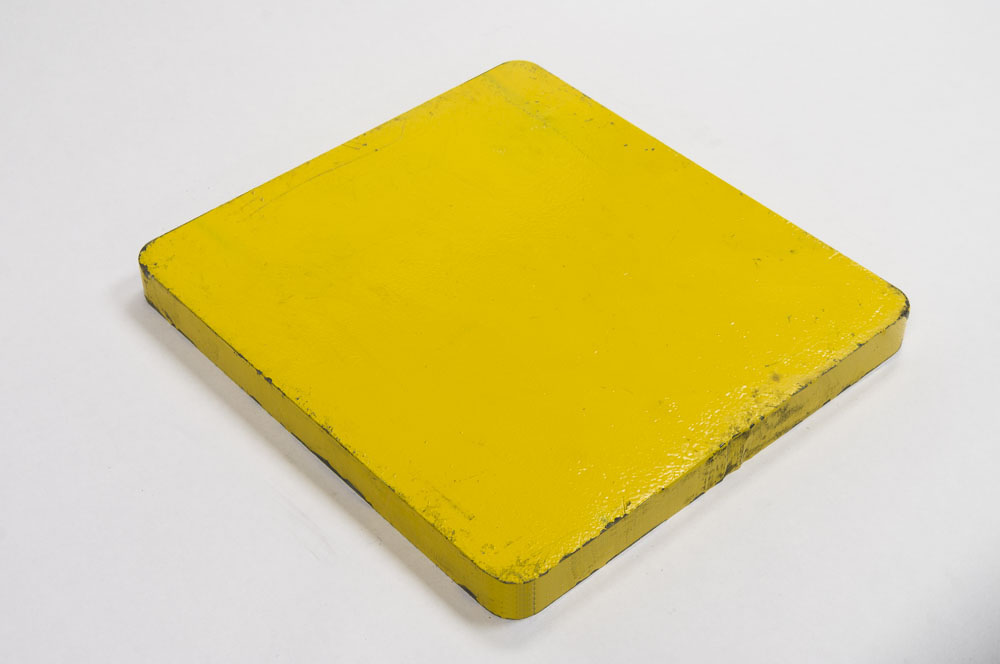 hydraulic post driver, striker plate