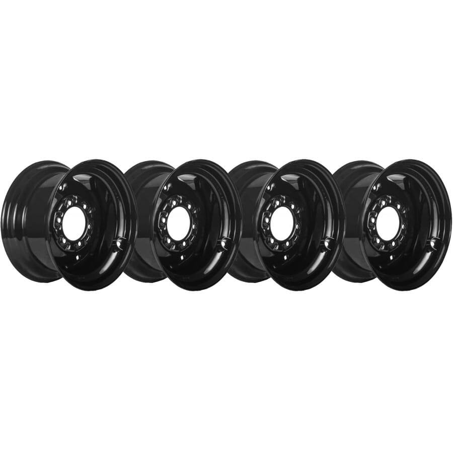 THOMAS T153 Set of 4 Titan Wheels 8X15 6x6 Bolt Reversible