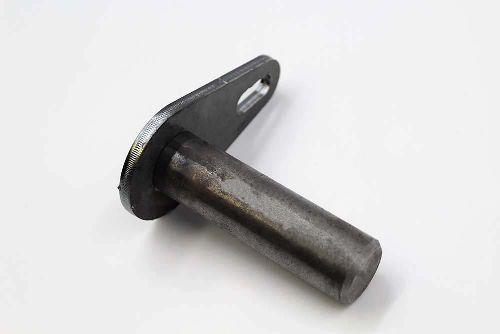 brush cutter 84" dual motor series pivot pin with tab for bottom pivot arms and rear of top arms (for units prior to dec 2020)