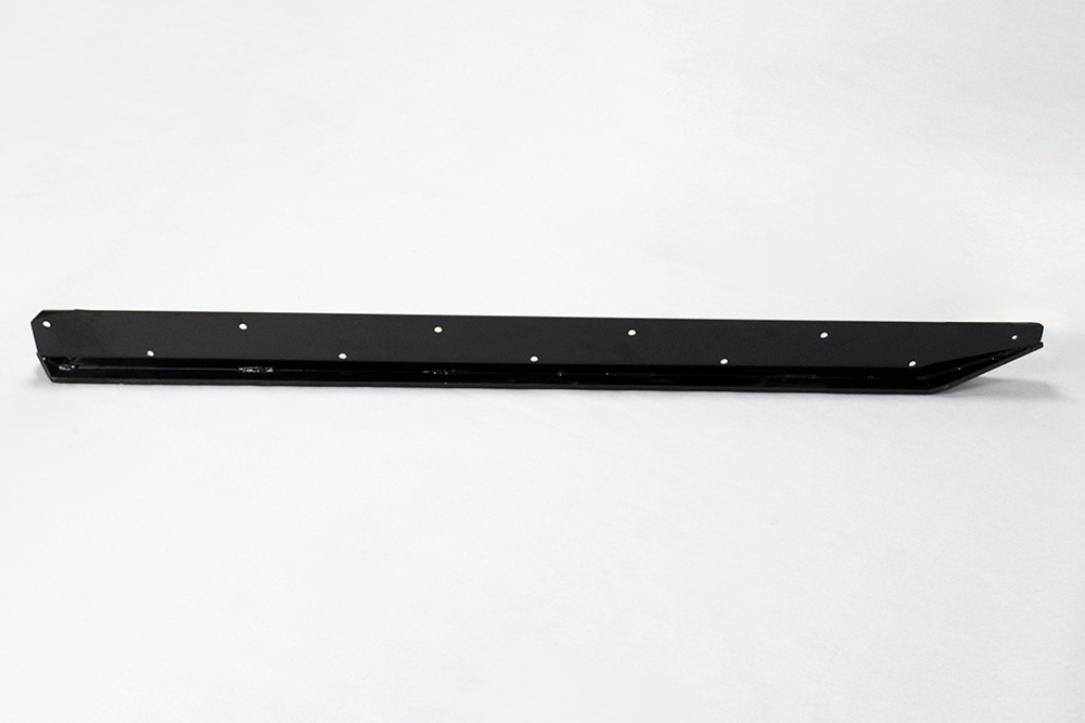 brush cutter, severe duty, skid shoe, right side