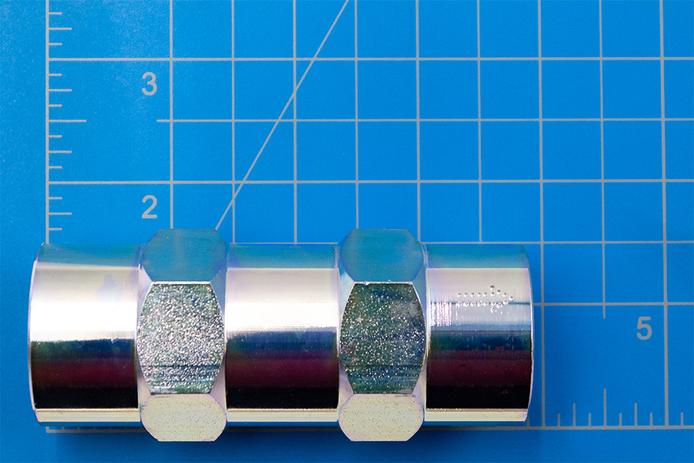 severe duty 72" series 2 brush cutter h valve check valve only - no fittings