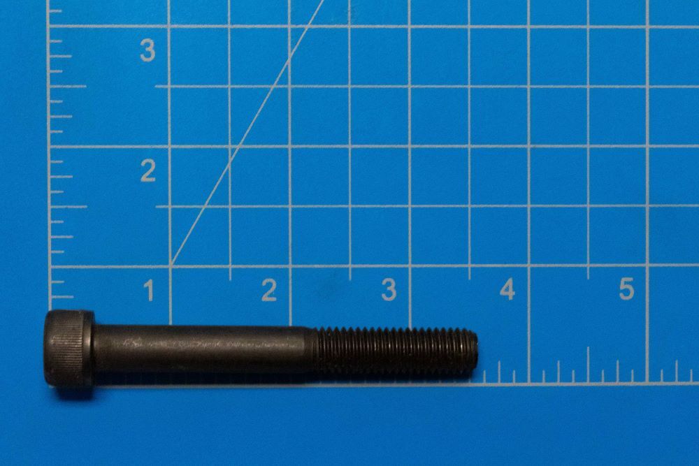 3/8-16 x 3.5" brush cutter valve allen head block mount bolts (older cutters) for 203770 block