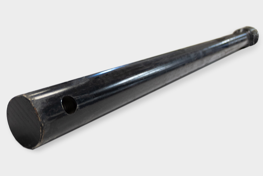 auger extension fixed 2 9/16" round 48" long