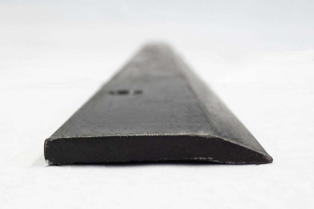 dozer blade beveled cutting edge 6'