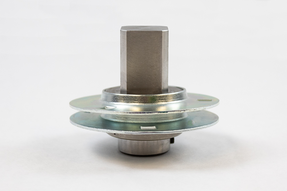 screening bucket short stub shaft and bearing assembly fits 4 rotor model