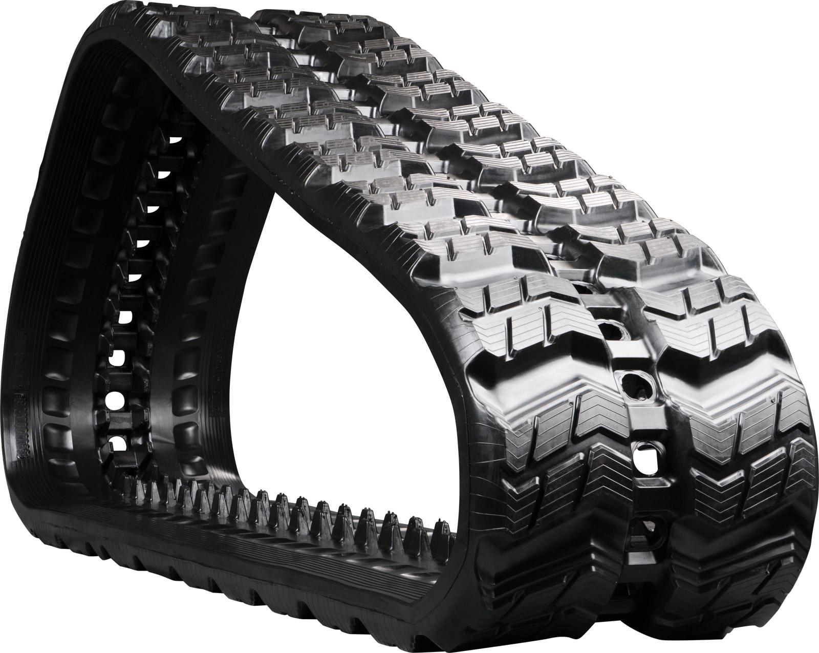 set of 2 18" heavy duty z pattern rubber track (450x86x52)
