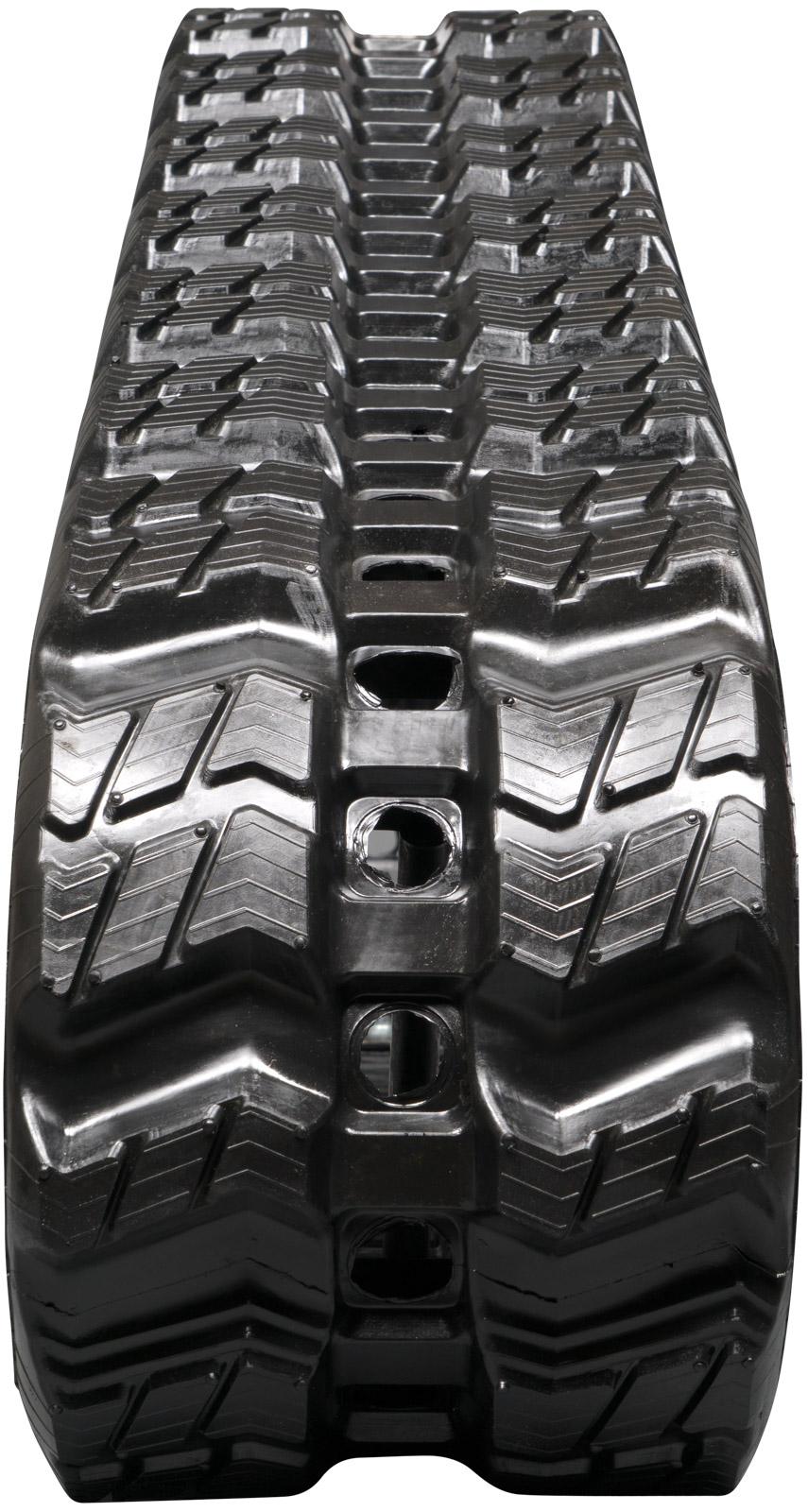 set of 2 13" heavy duty z pattern rubber track (320x86x53)