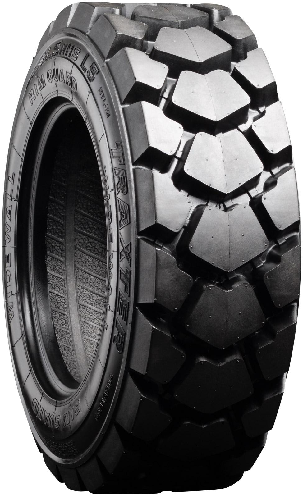 set of 4 10x16.5 12-ply primo l-5 skid steer heavy duty tires