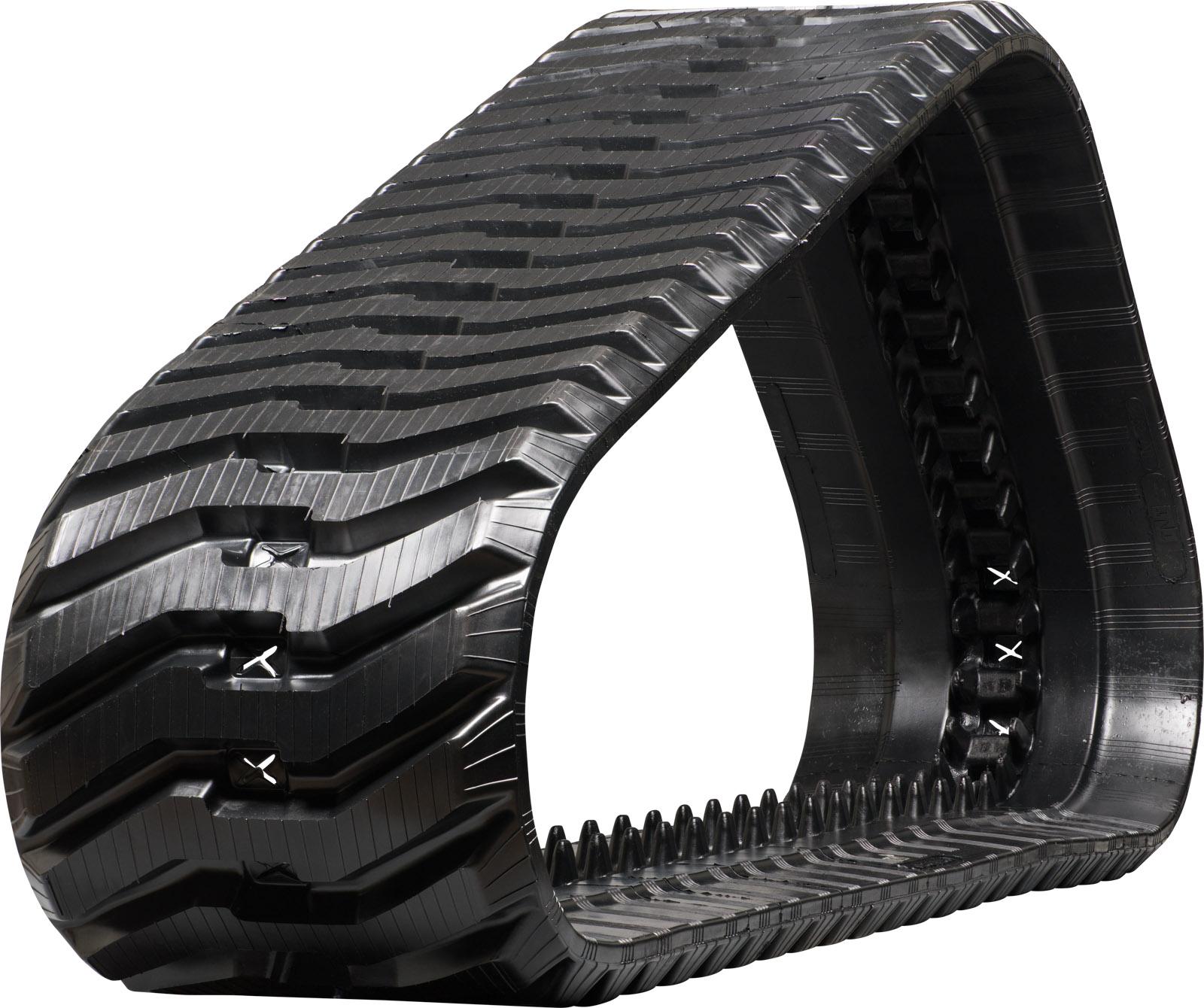 set of 2 18" extreme duty bd pattern rubber track (450x86lx56)