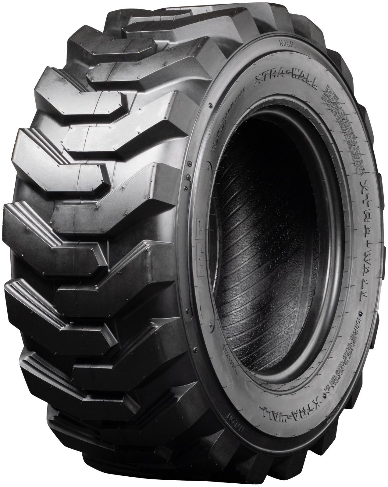 set of 4 12-16.5 12 ply xtrawall skid steer tires