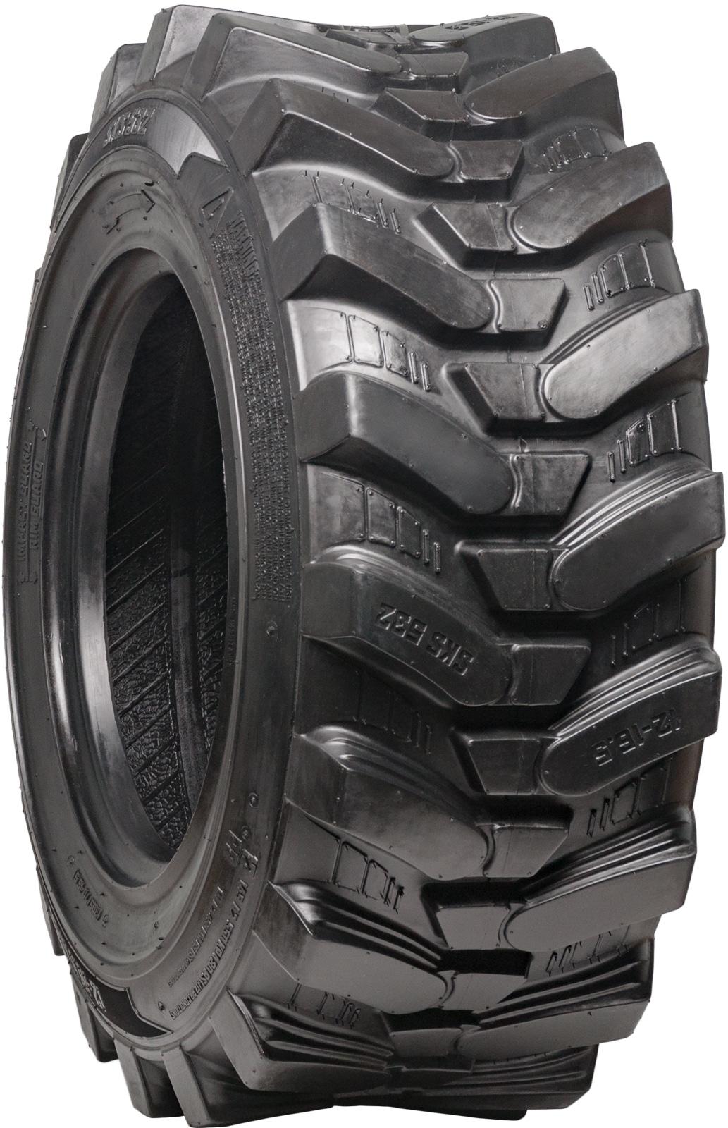 set of 4 12x16.5 camso sks 532 12-ply tire skid steer tires