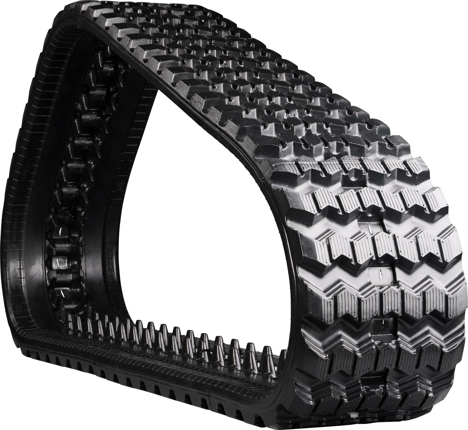 set of 2 13" camso heavy duty sawtooth pattern rubber track (320x86bx48)