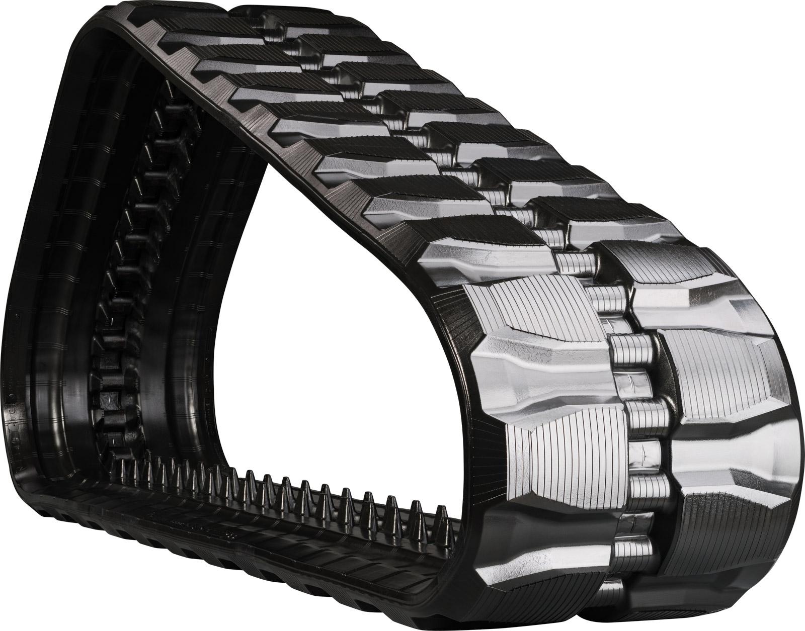 set of 2 16" bridgestone extreme duty block pattern rubber tracks (400x86bx50)