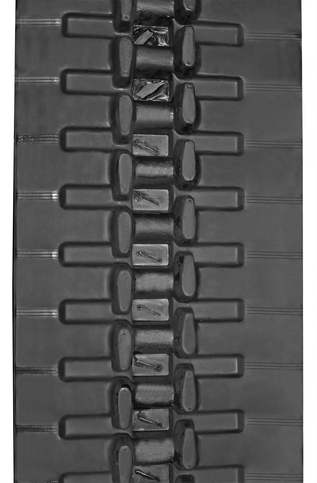set of 2 19" heavy duty rubber track (485x92x72)
