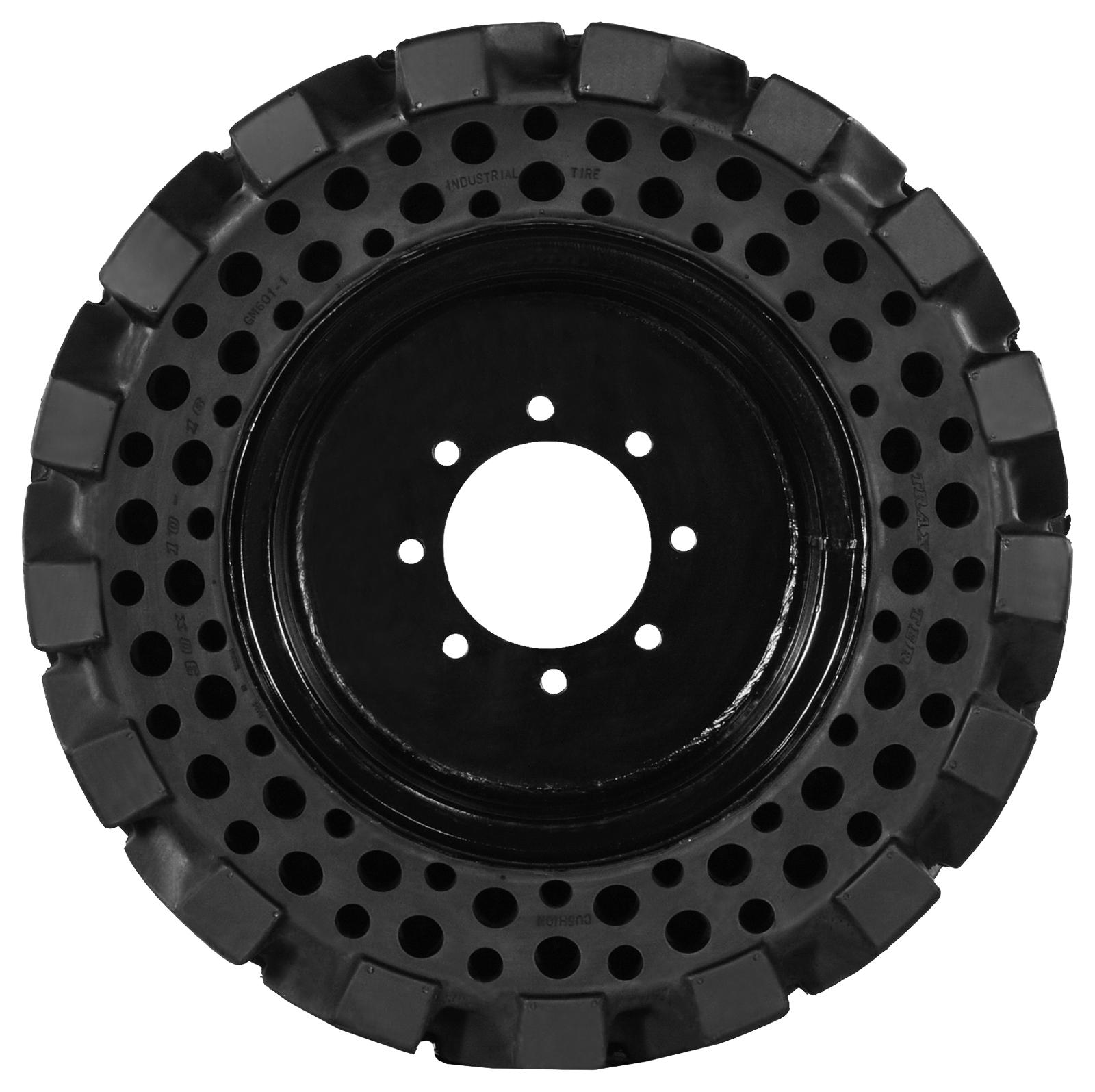 DuraFlex Heavy Duty 10x16.5 Solid Rubber Skid Steer Tires