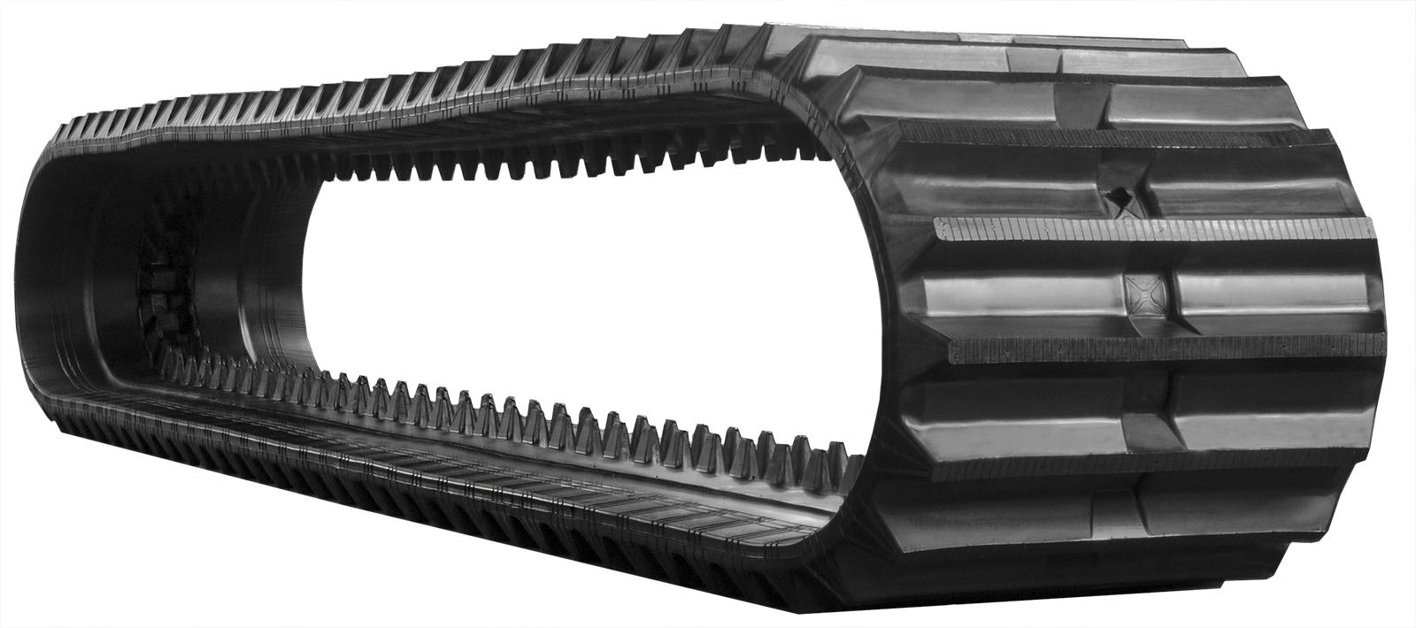 set of 2 24" heavy duty multi-bar pattern rubber track (600x100x82)