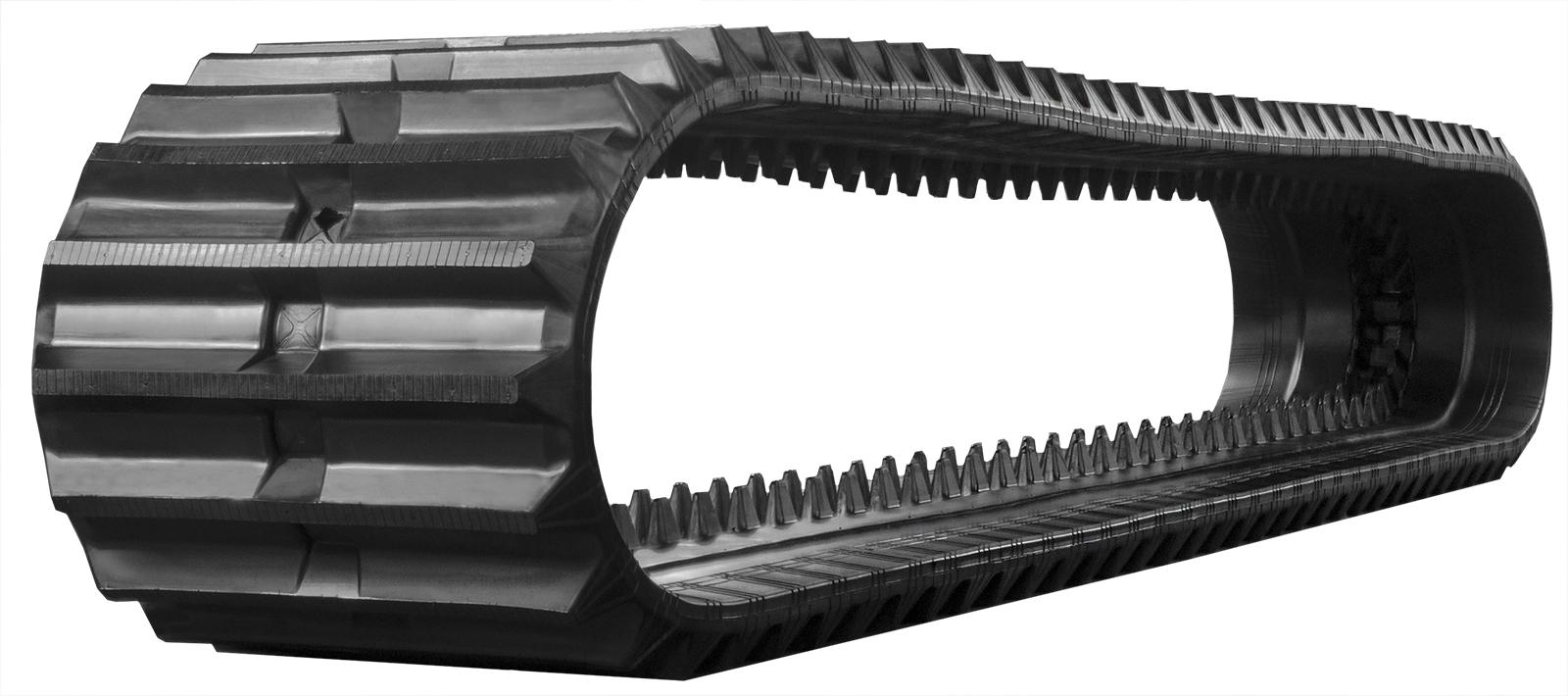 set of 2 24" heavy duty multi-bar pattern rubber track (600x100x82)