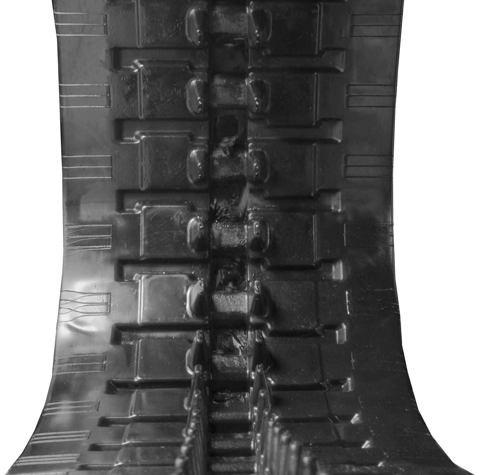 set of 2 18" heavy duty c pattern rubber track (450x100x48)