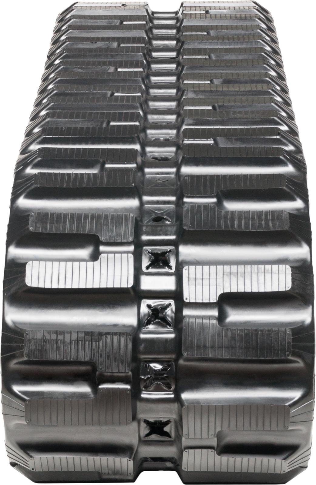 set of 2 18" heavy duty c pattern rubber track (450x86bx58)