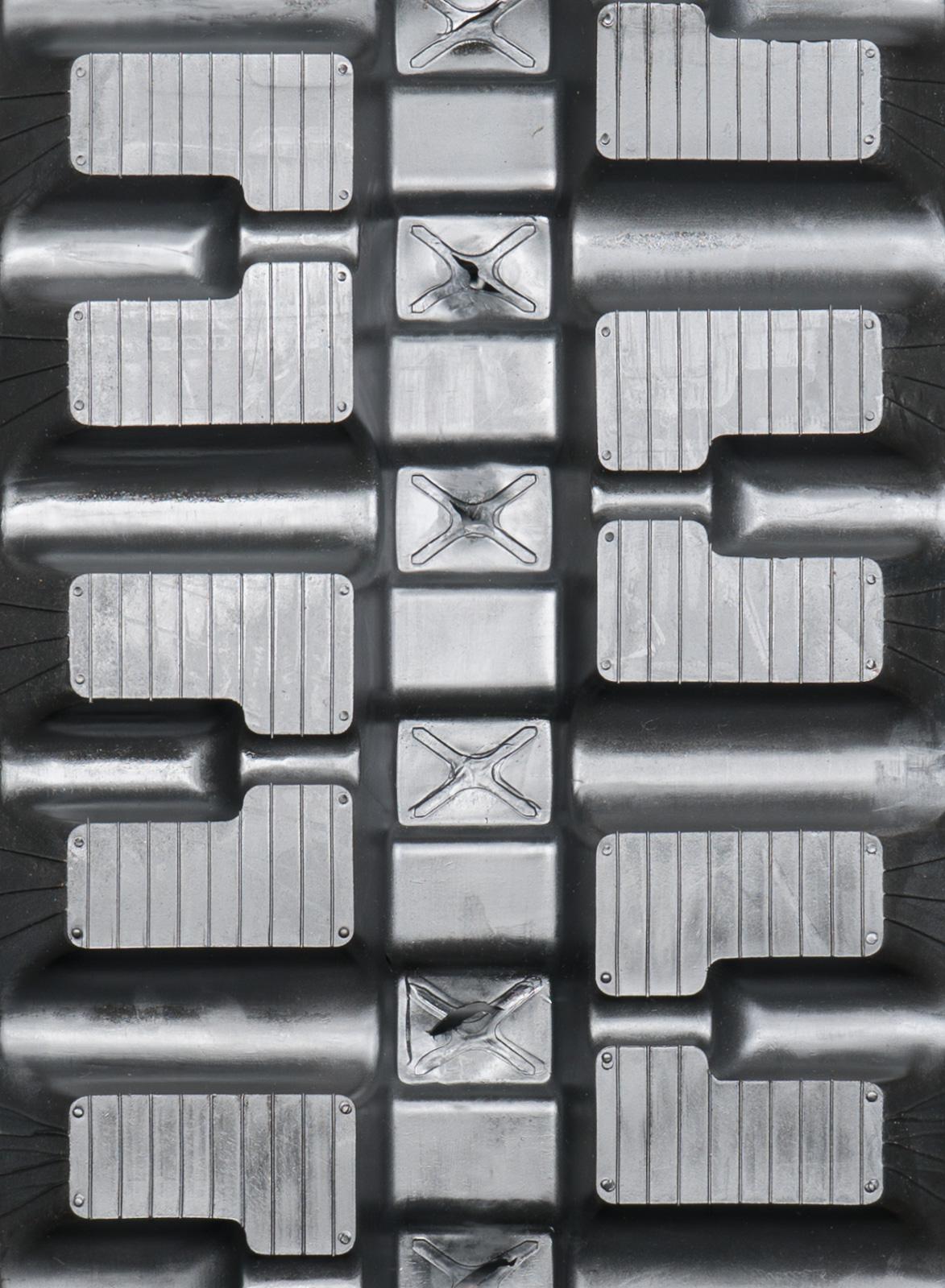 set of 2 13" heavy duty c pattern rubber track (320x86bx52)