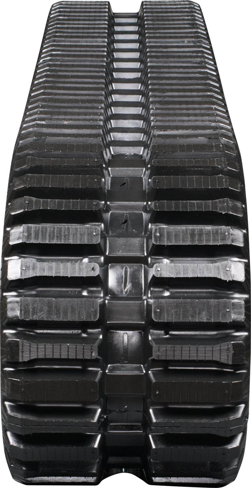 set of 2 13" heavy duty multi-bar pattern rubber track (320x86bx53)
